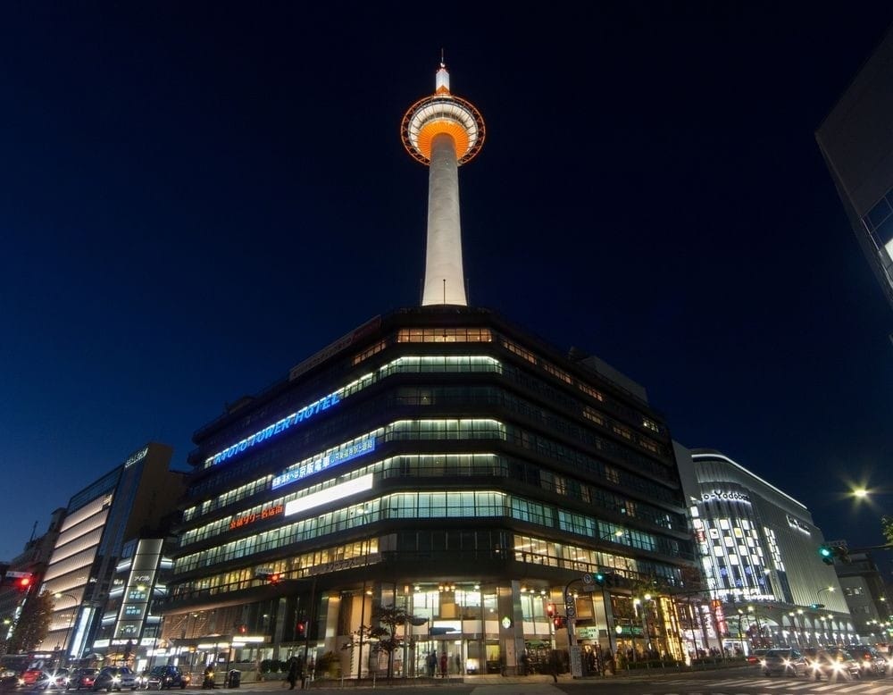 Kyoto Tower Night View