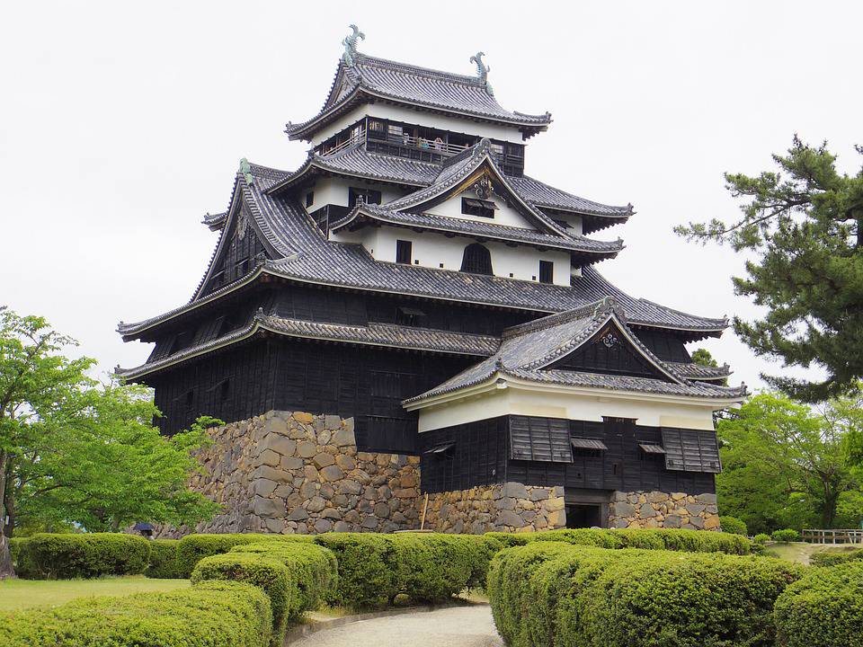 Matsue Castle di Prefektur Shimane