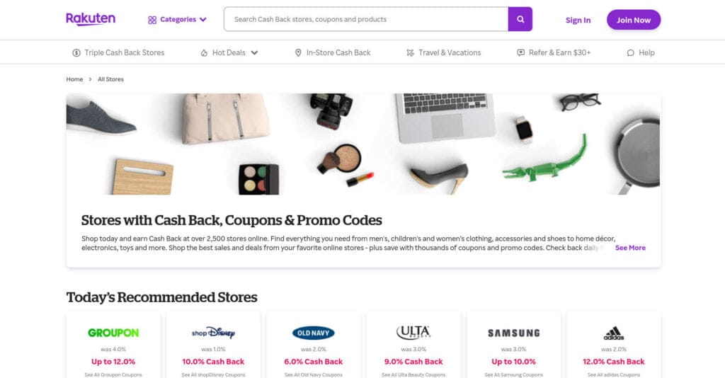 Rakuten, Marketplace Jepang Terkenal
