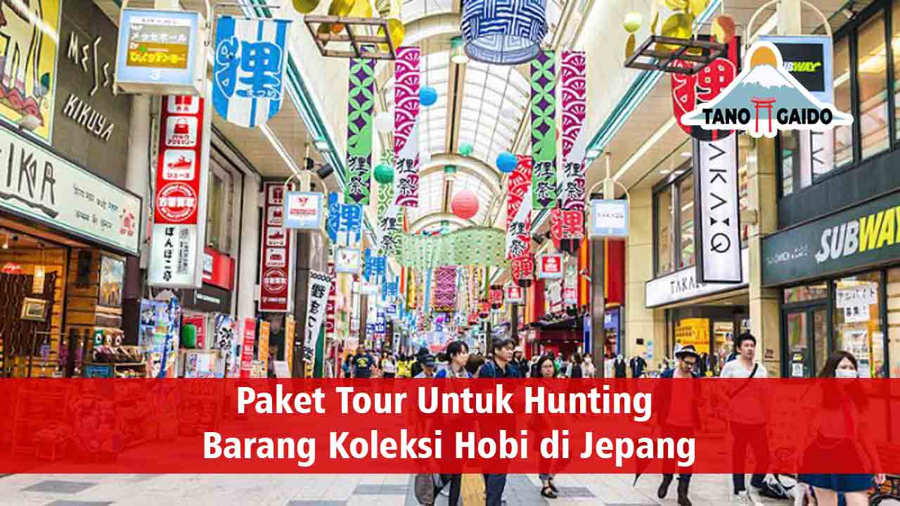 Paket Tour Untuk Hunting Barang Koleksi Hobi di Jepang