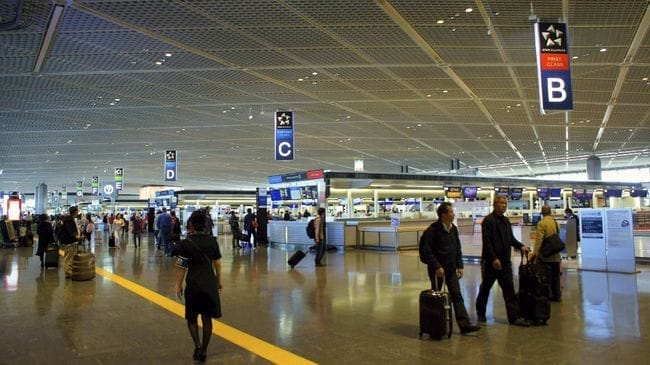 Suasana di Bandara Narita Jepang