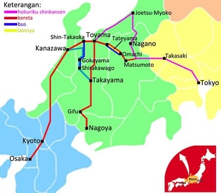 Info Update Tokyo Osaka Hokuriku Arch Pass