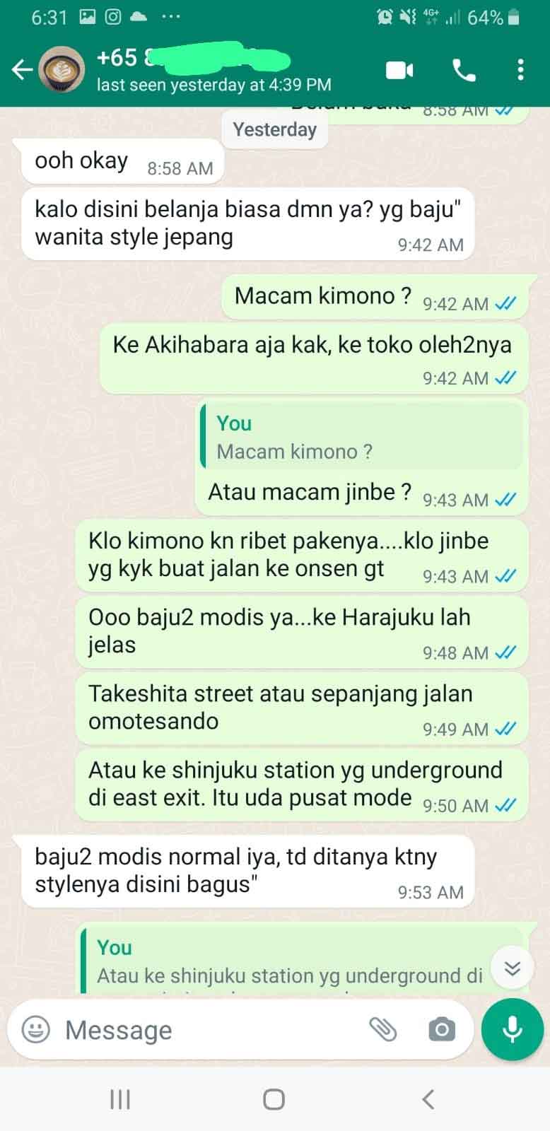 testimoni jasa tour guide online jepang