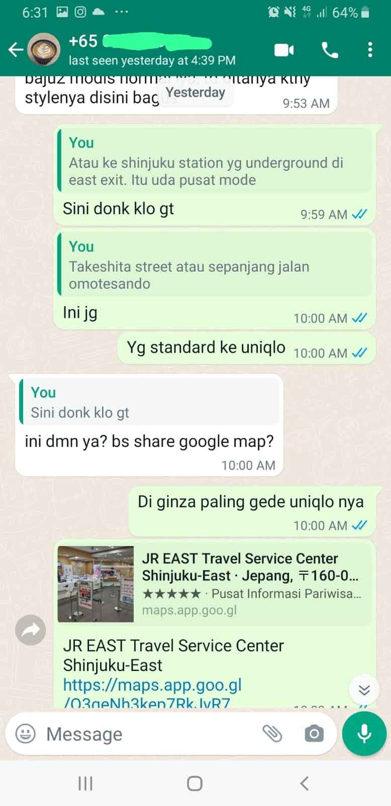 testimoni jasa tour guide online jepang