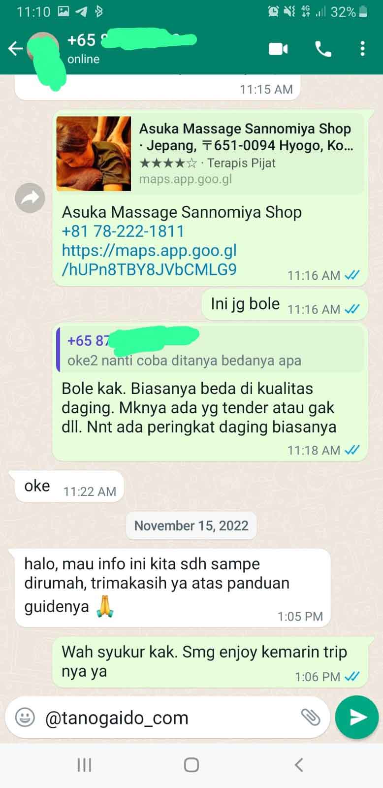 testimoni jasa tour guide online jepang