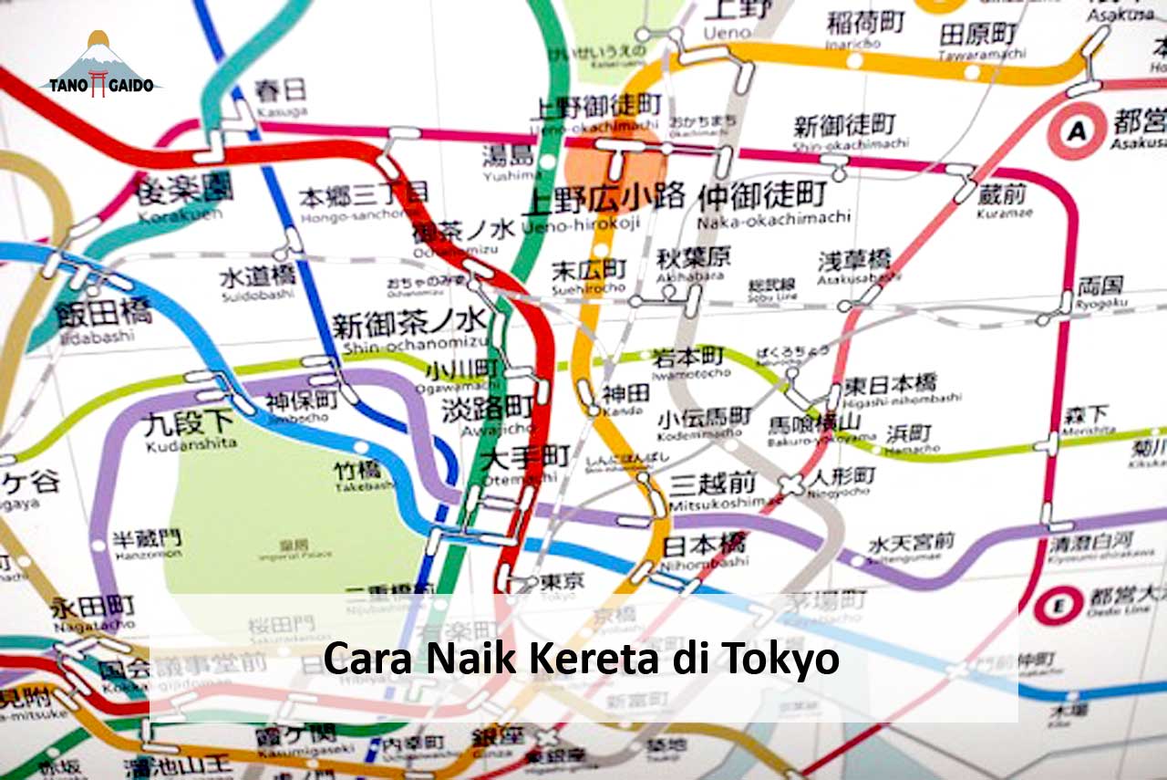 Naik Kereta di Tokyo