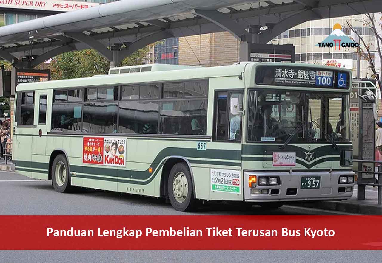 Pembelian Tiket Terusan Bus Kyoto