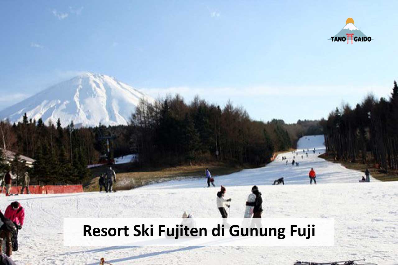 Wisata Resort Ski Fujiten di Gunung Fuji