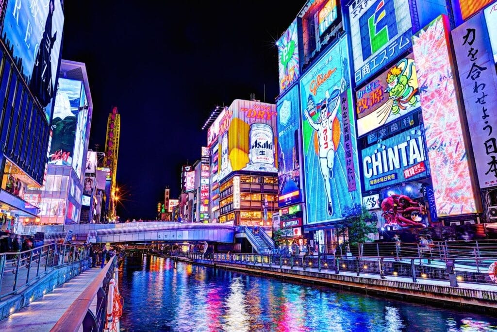 Dotonbori Osaka Night View