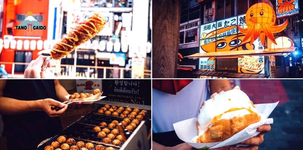 Kuliner di Dotonbori Street Osaka