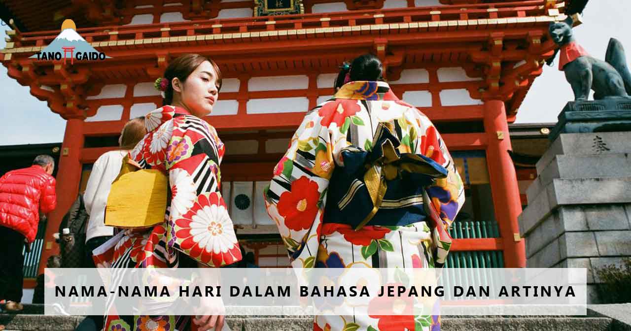 Nama-Nama Hari dalam Bahasa Jepang