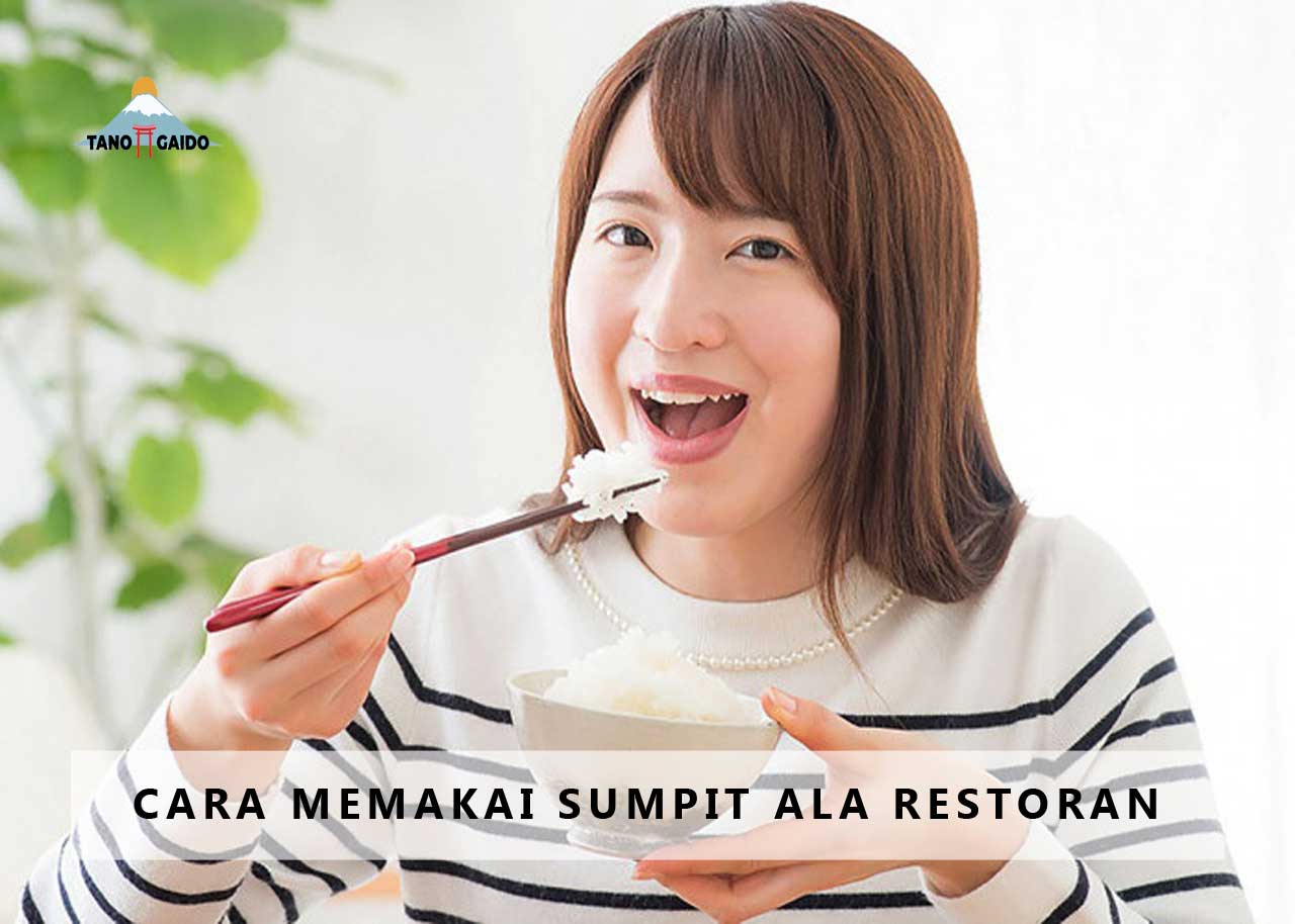 cara memakai sumpit ala restoran