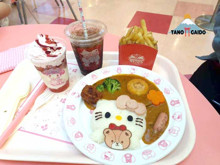 Menu Makanan Lucu di Sanrio Puroland