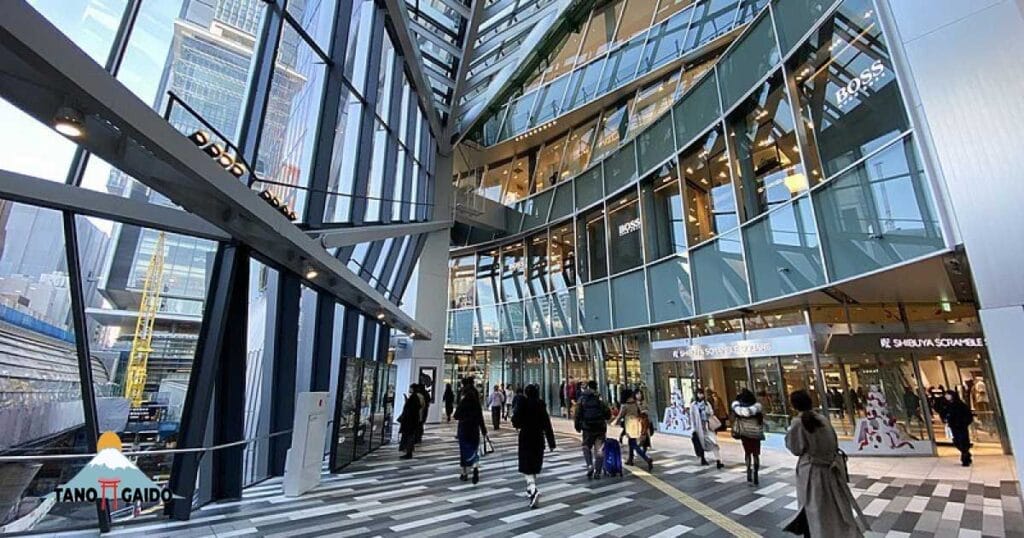 Suasana di Shibuya Scramble Square