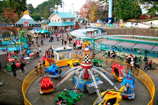 Bermain di Luna Park Maebashi