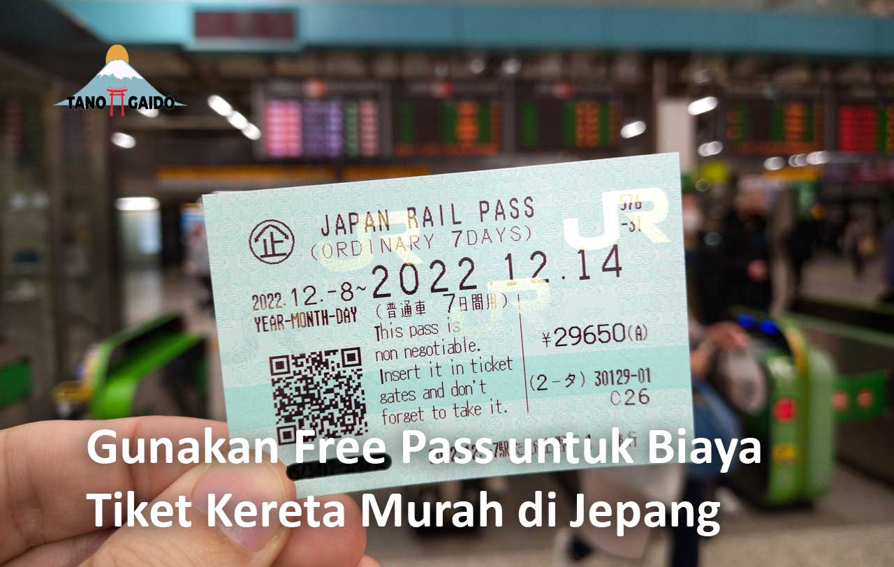 Free Pass Tiket Kereta Murah di Jepang