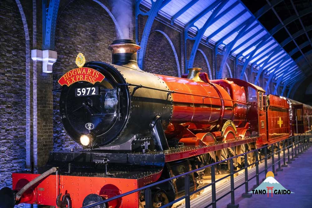 Kereta Hogwarts Express di Warner Bros Studio Tour Tokyo