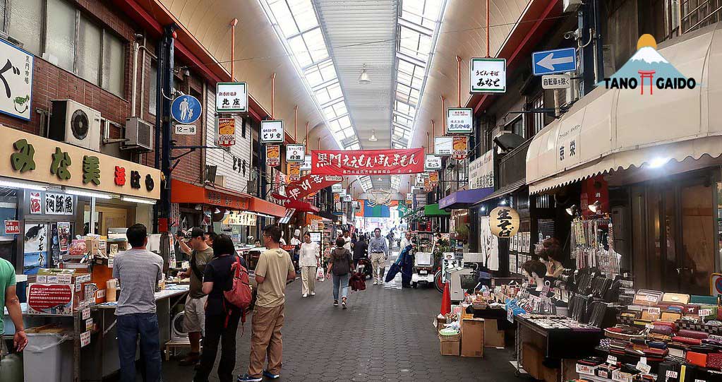 Suasana di Pasar Kuromon