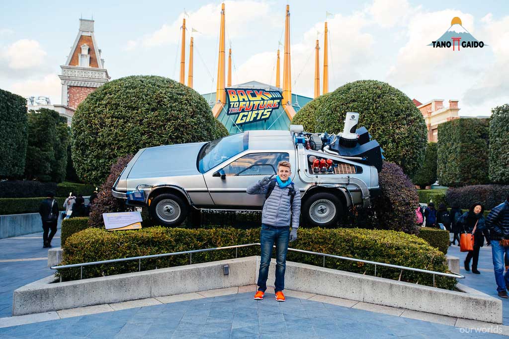 Back to the Future di Universal Studios Jepang