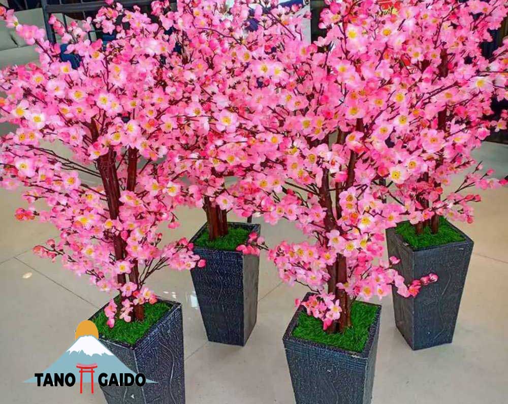 bunga sakura buatan
