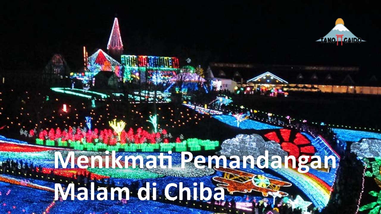 Pemandangan Malam di Chiba