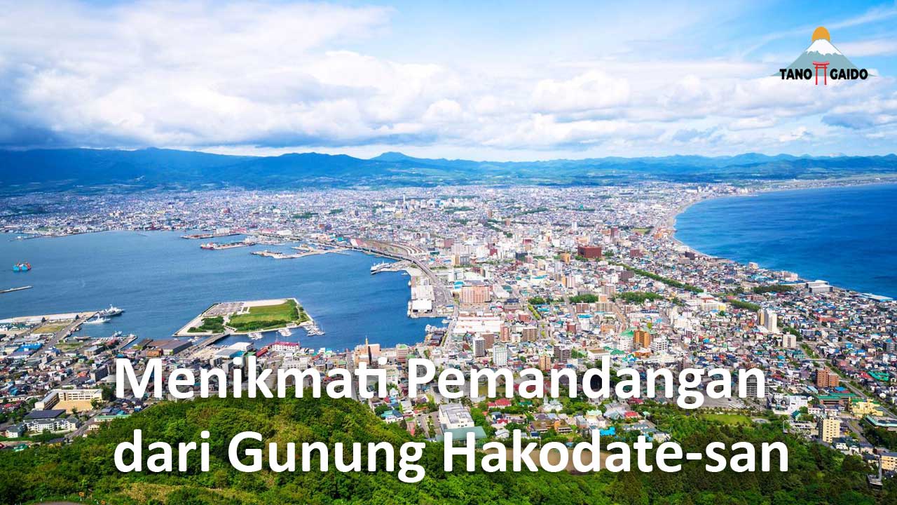 Pemandangan dari Gunung Hakodate-san