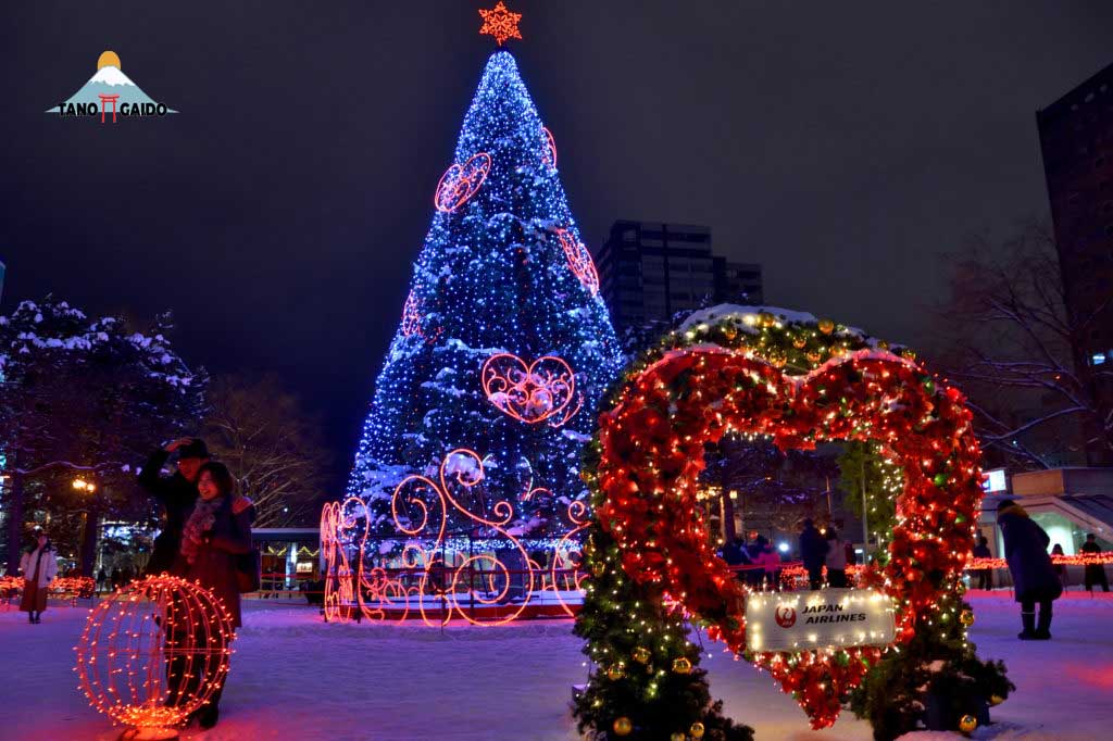 odori park illumination