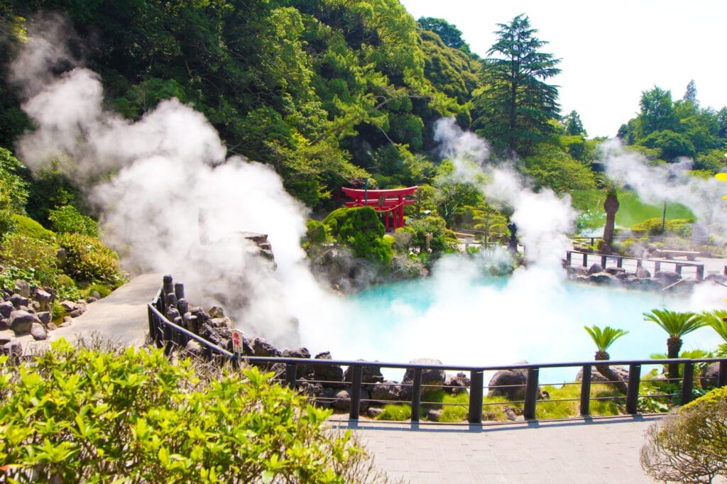 Beppu Onsen (Hot sparing) / Oita Prefecture