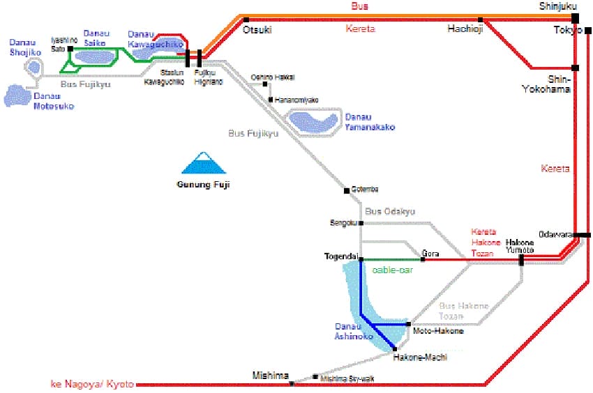Bus Timetable Kawaguchiko Gotemba Mishima