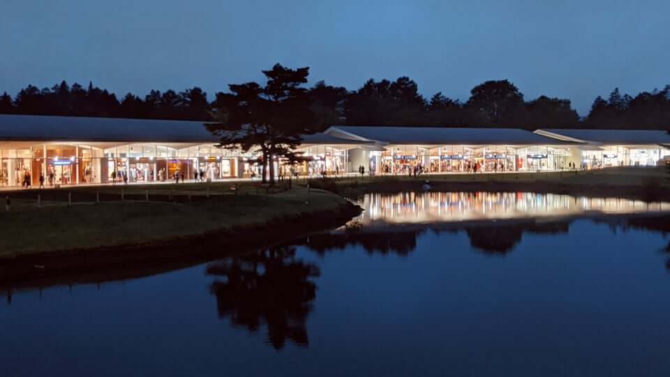 Karuizawa Prince Shopping Plaza Night View