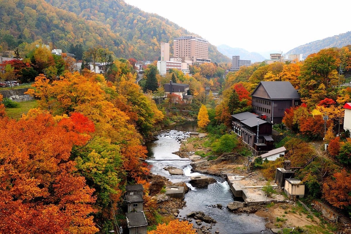 Jozankei Onsen (Sapporo, Jepang)