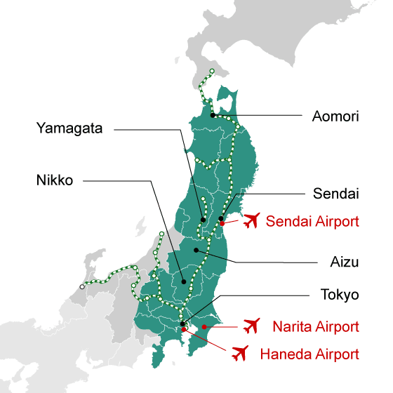 jr east south hokkaido rail pass map