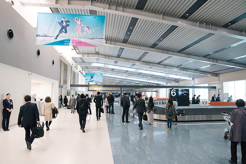 Itami Airport baggage claim