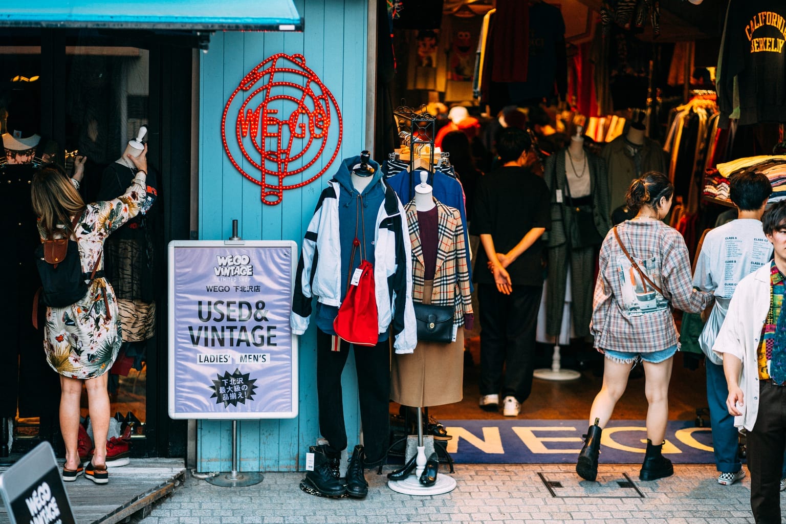 Toko Fashion di Shimokitazawa