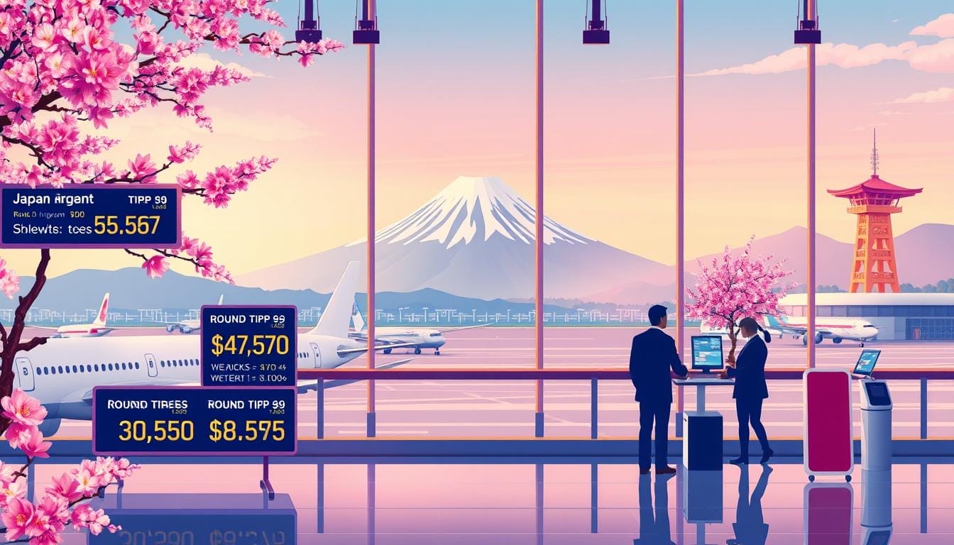 harga tiket pesawat ke jepang pulang pergi