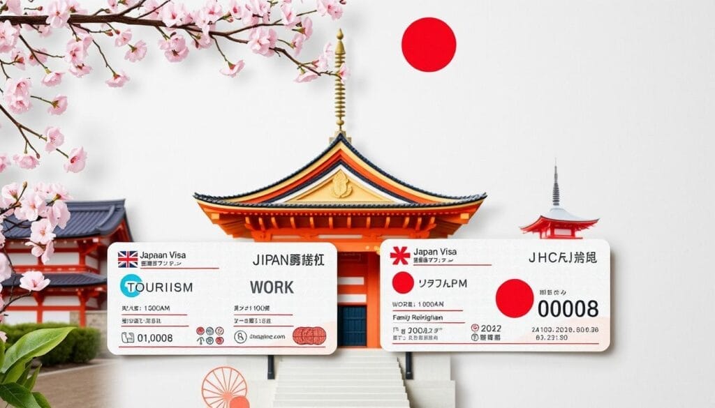 jenis visa jepang