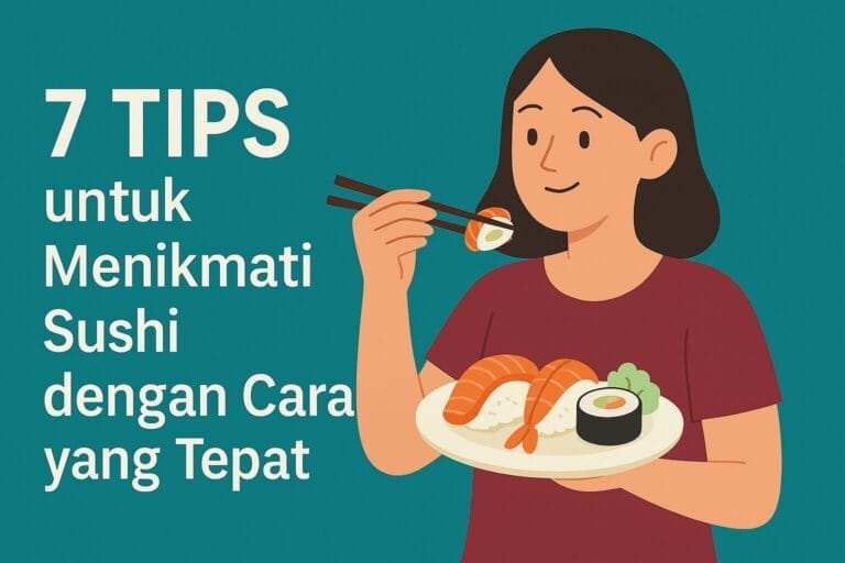 7 Tips untuk Menikmati Sushi dengan Cara yang Tepat
