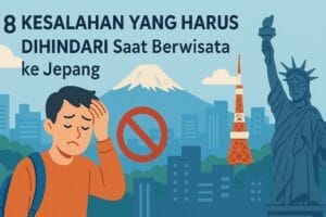 8 Kesalahan yang Harus Dihindari Saat Berwisata ke Jepang