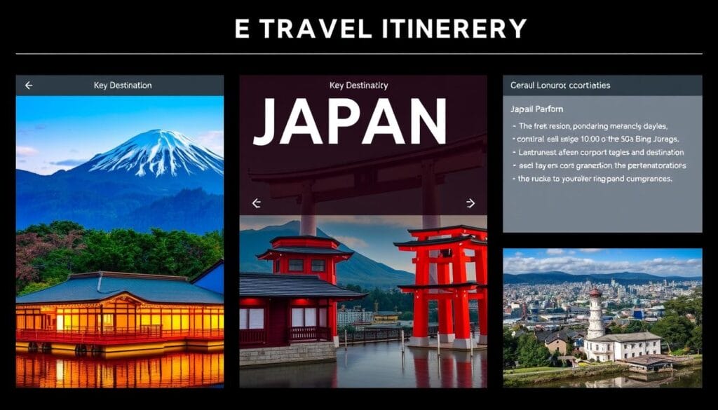 Gambar itinerary paket wisata eksekutif Jepang