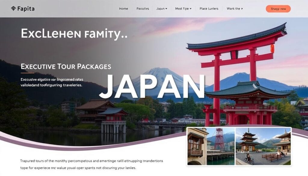 Gambar paket tour Jepang eksekutif
