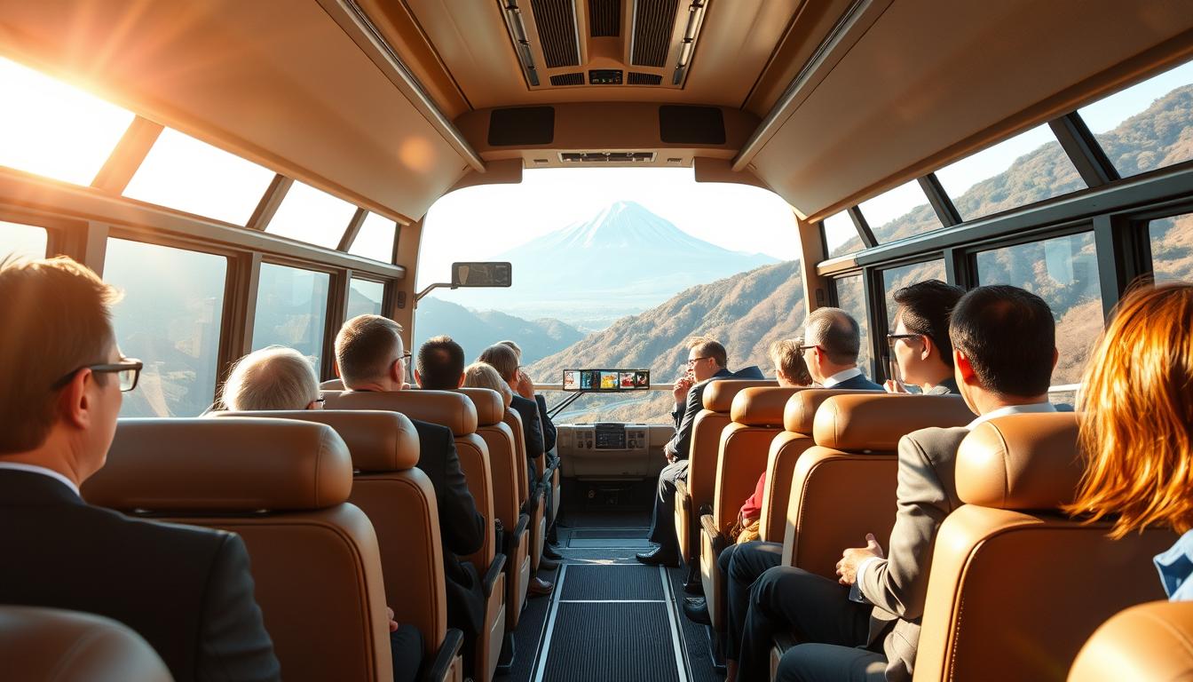 Sewa Bus Wisata di Jepang